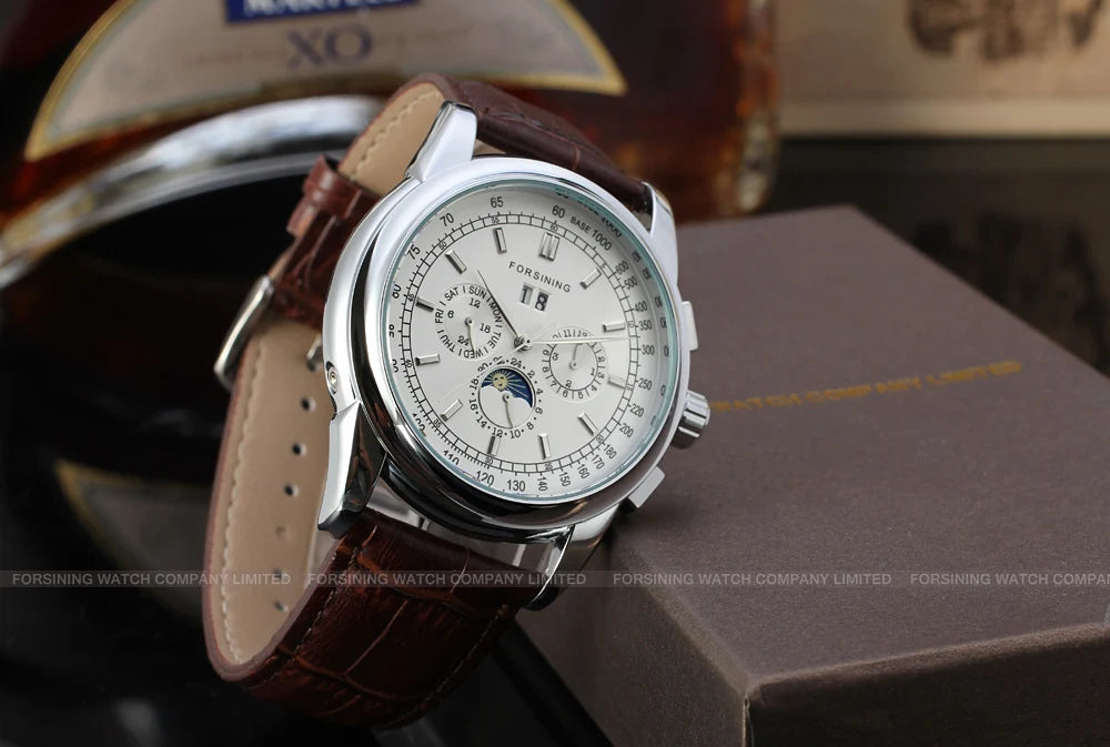 vastara genuine leather sapphire 2024new with sapphire technology watch 18 - classic unisex timepiece with stainless steel