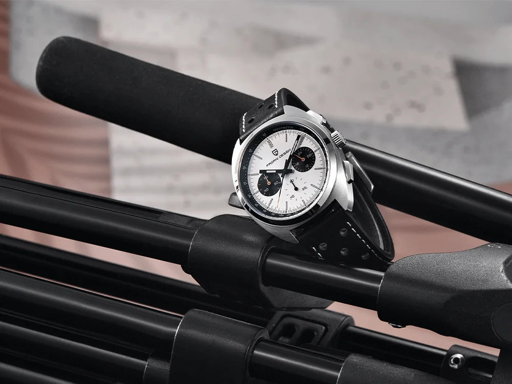 vastara luxury men’s chronograph – sapphire stainless steel watch 22 - casual unisex timepiece with chronograph (USA)