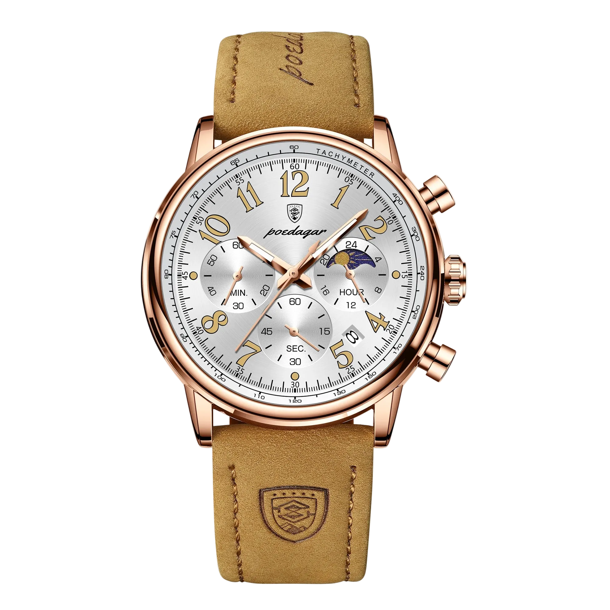 POEDAGAR Luxury Sports Military Men Watch - Product Image 30