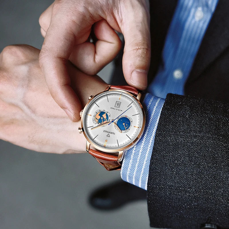 Mark Fairwhale Brand Fashion Wristwatch Men - Product Image 4