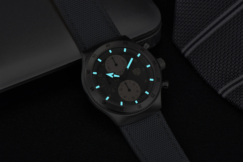 vastara rollstimi 's es chronograph for gift sapphire mirror stainless steel watch 12 - classic unisex timepiece with