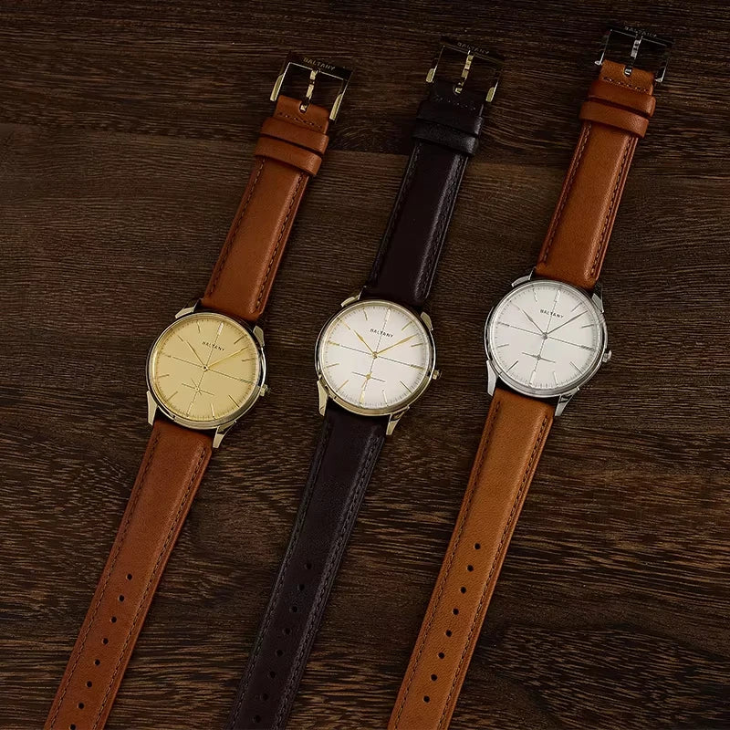 Baltany S Crosshair Dial Small Seconds Retro Watch - Product Image 4