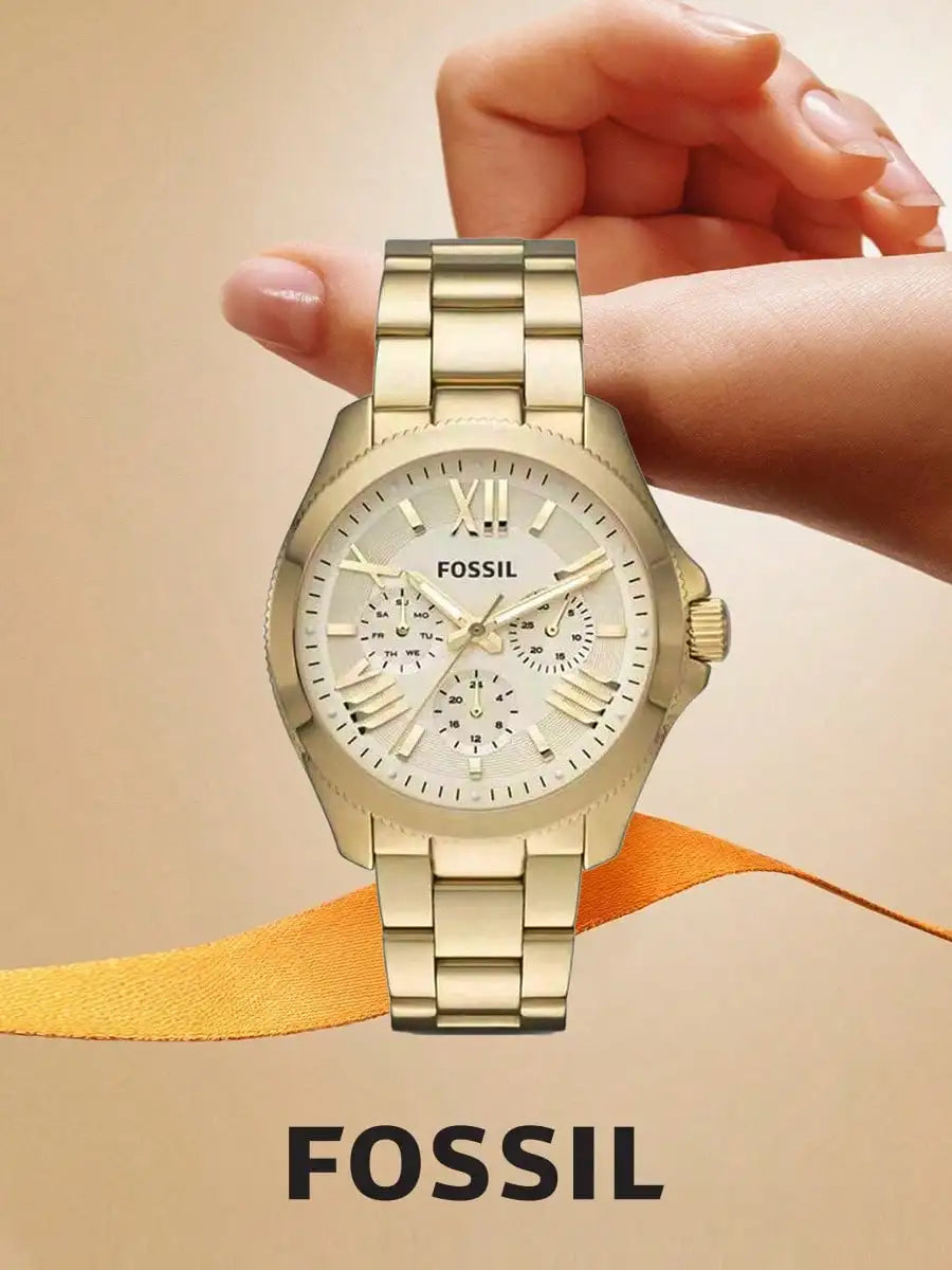 VASTARA vastara - fossil woman watches quartz watch scratch resistant glass unisex timepiece - stainless steel stainless