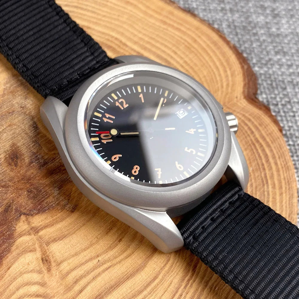 Tandorio Black MOP Shell Dial Lume mm NHMechanical - Product Image 11