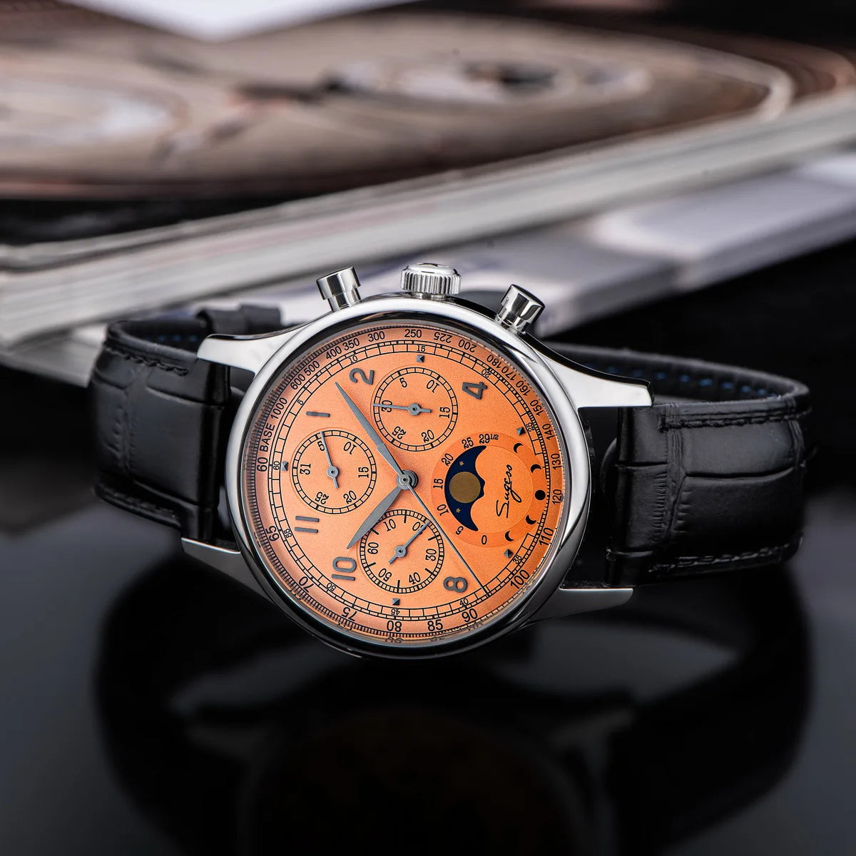 Sugess Watch Men Chronograph Tianjin ST Swanneck - Product Image 4