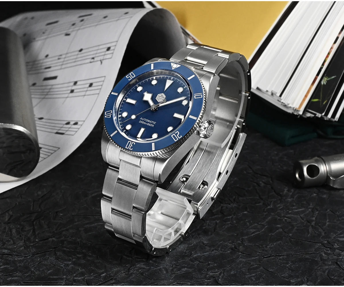 San Martin mm BB Vintage Diver Watch NH Automatic - Product Image 16