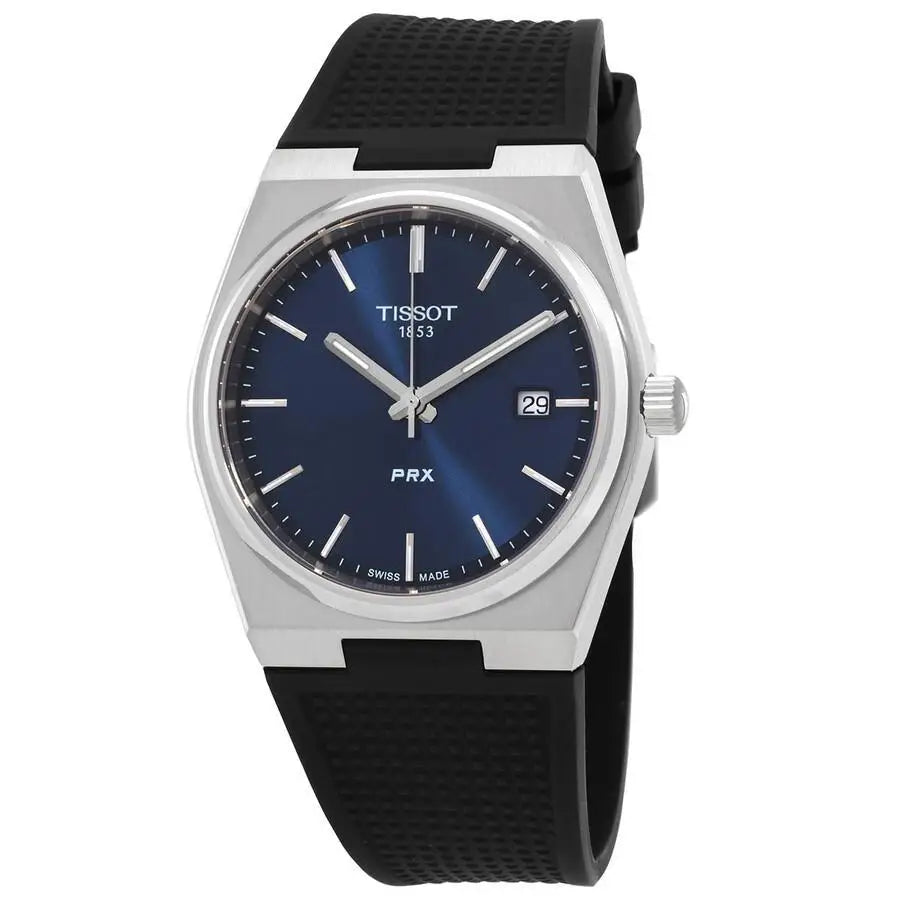 Tissot | PRX Quartz Blue Dial Men's Watch T - Luxury Watch with precision timepiece
