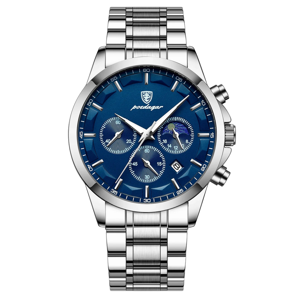 vastara - poedagar vanguard watch 5 - casual unisex timepiece with chronograph (USA)