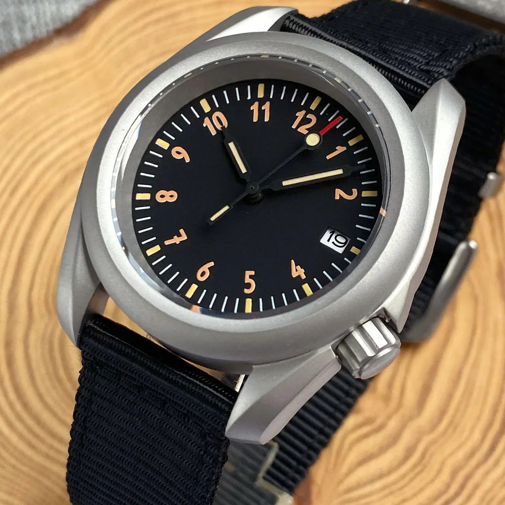 Tandorio Black MOP Shell Dial Lume mm NHMechanical - Product Image 10