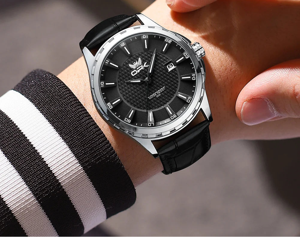 OPK brand fashionable versatile men's quartz watch - Product Image 2