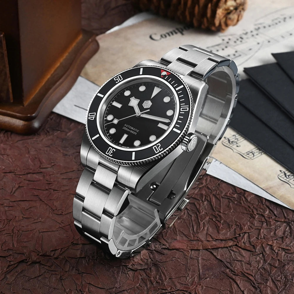 San Martin mm Retro Luxury Diver Watch NH - Product Image 3