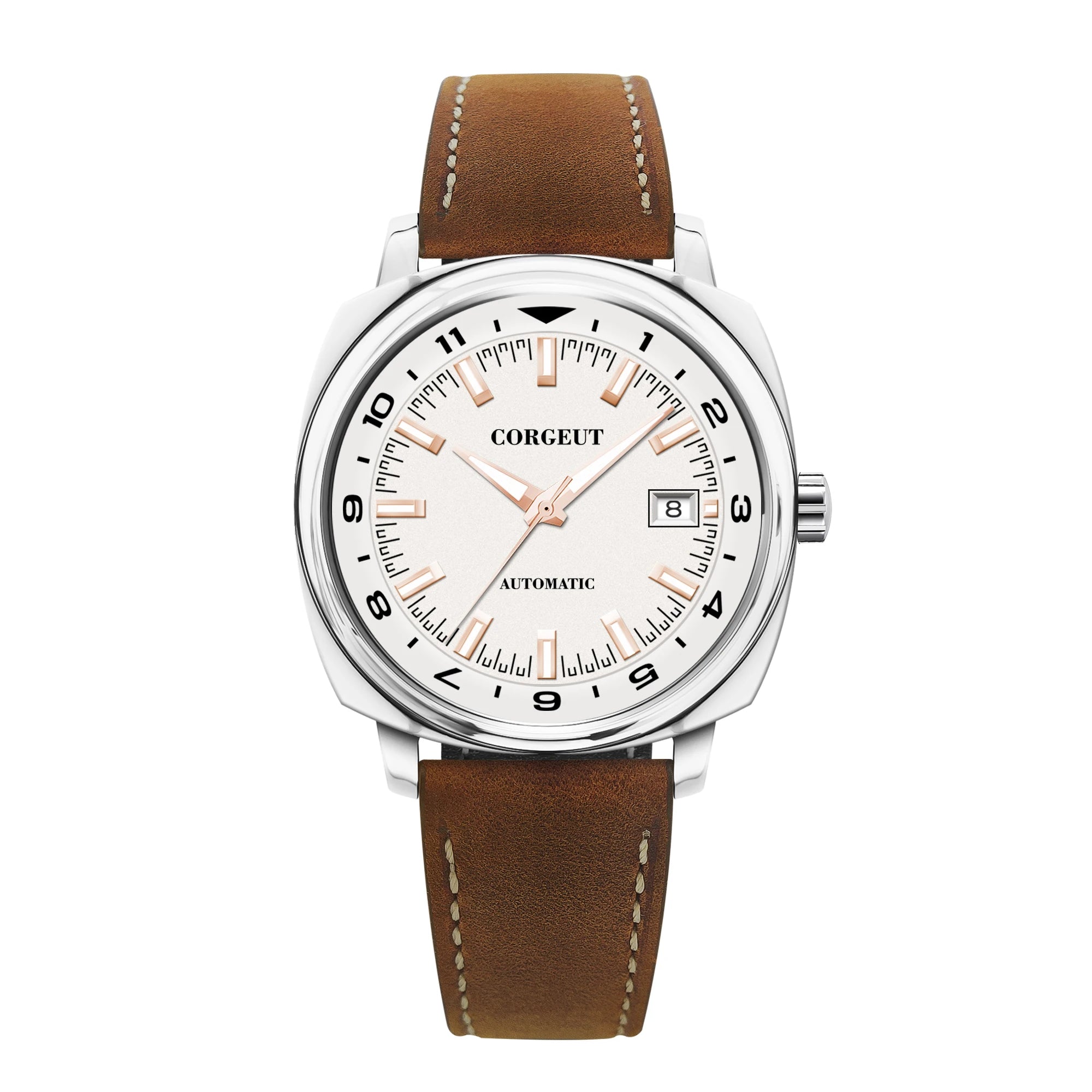 CORGEUT mm Classic Square Mechanical Watches Men - Product Image 9