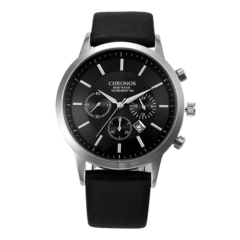 vastara - chronos mens watches male sport business quartz wristwatch watch 6 - casual mens watch timepiece with waterproof