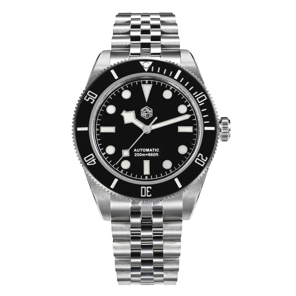 San Martin mm BB Men Watch Luxury Sport Diver Fly - Product Image 34