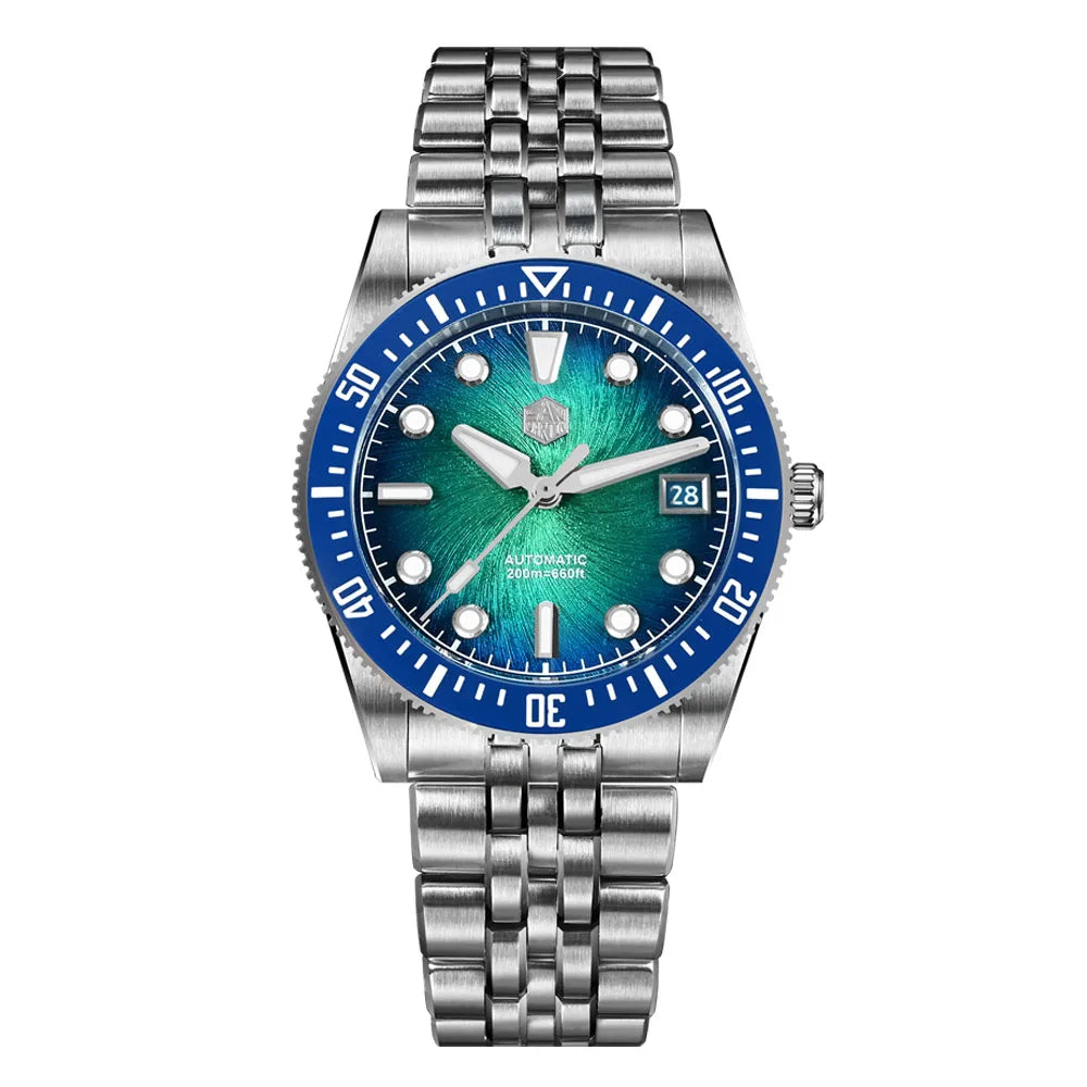 San Martin .mm mm Enamel Spiral Vortex Dial Men - Product Image 52
