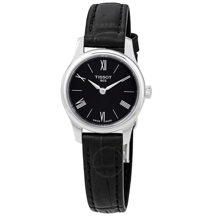 Tissot | Tradition . Black Dial Ladies Watch T - Luxury Watch with precision timepiece