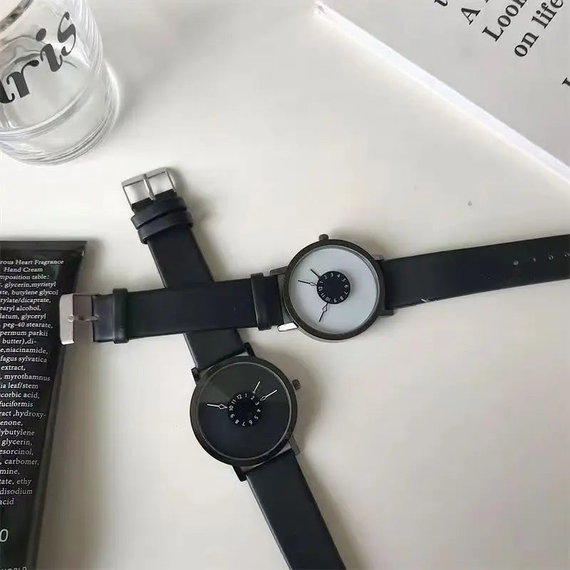 vastara affordable fashionable and personalized wristes with: genuine leather genuine leather watch 5 - modern unisex