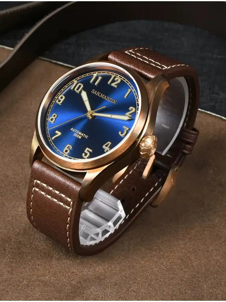 San Martin mm Retro Men Diver Watch CuSn Bronze - Product Image 3