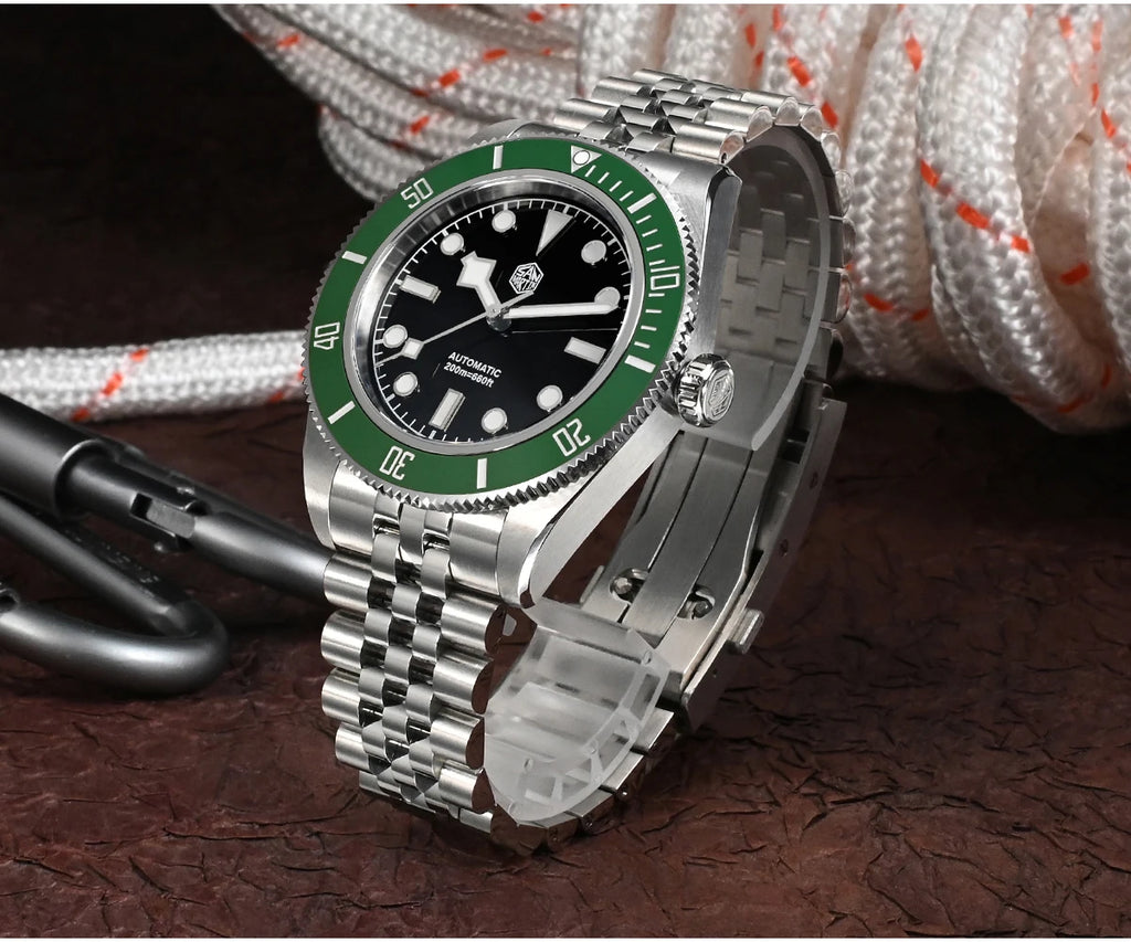 San Martin mm BB Men Watch Luxury Sport Diver Fly - Product Image 9