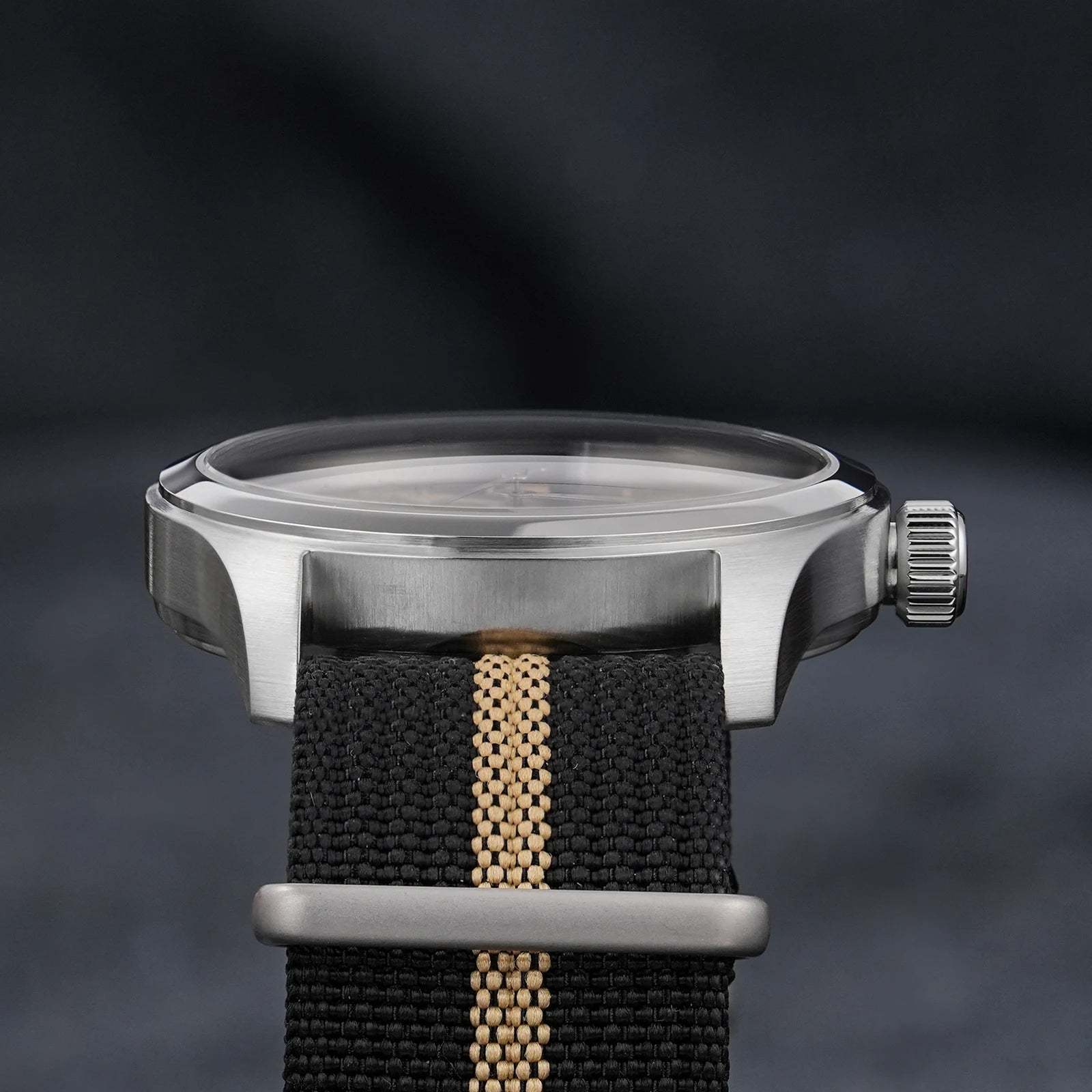 Militado ML Vintage Black Watch VH Sweep Quartz - Product Image 31