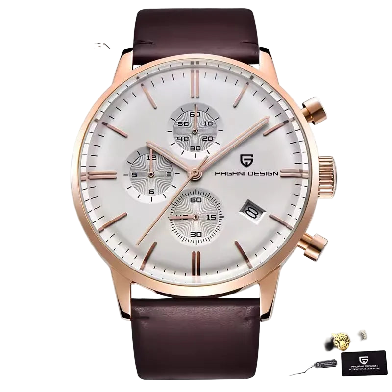 vastara - men's multi time zone watch watch 23 - casual unisex timepiece with waterproof (USA)