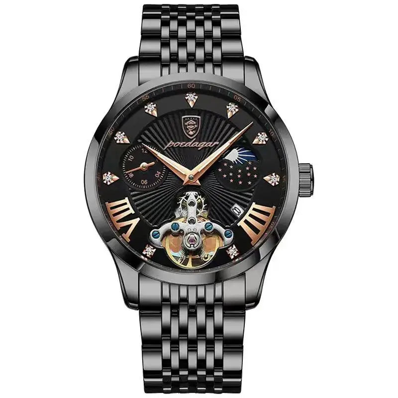 vastara genuine leather poedagar casual es business watch 18 - casual unisex timepiece with stainless steel (USA)