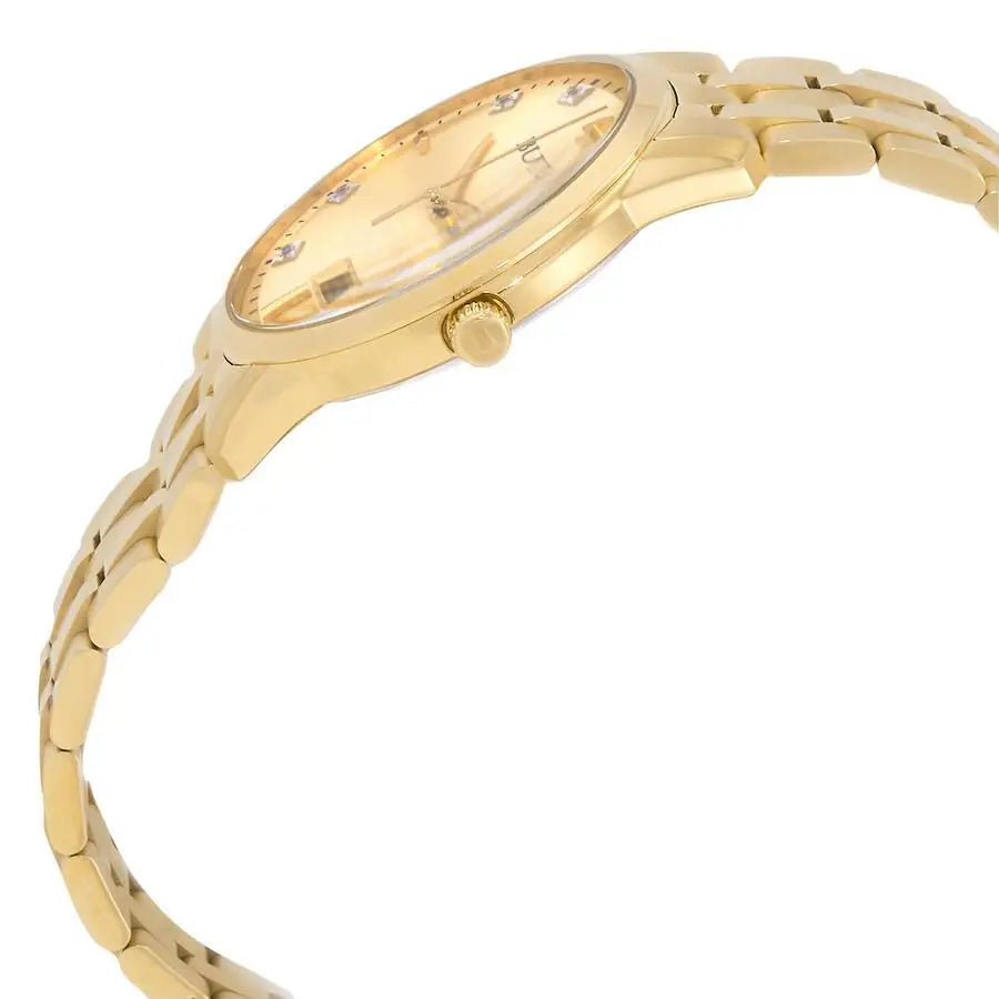 Bulova | Sutton Quartz Diamond Champagne Dial - Product Image 2