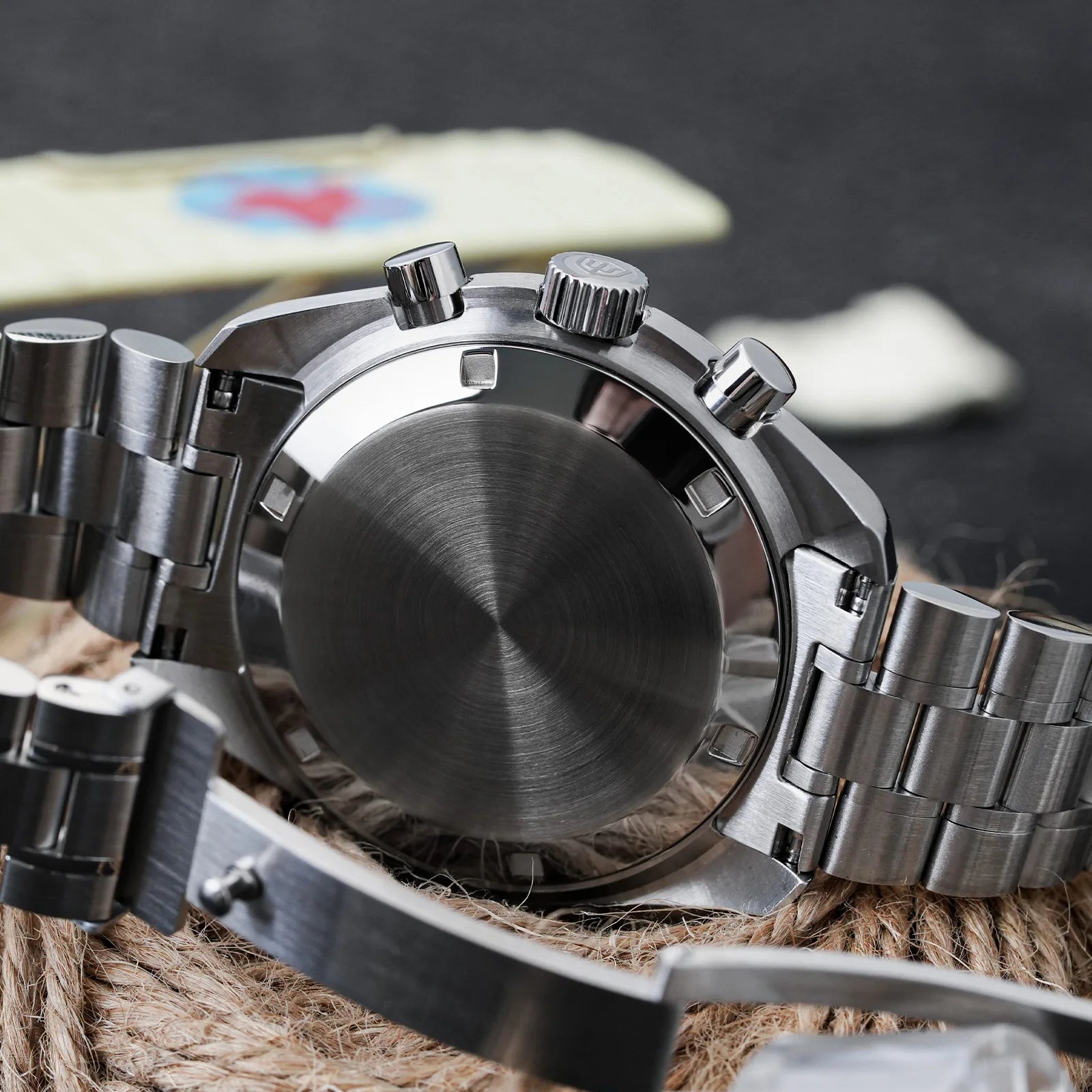 vastara chronograph sapphire dives wd1863 multifunctional chronograph vk63 bubble sapphirewaterproof reloj watch 35 -