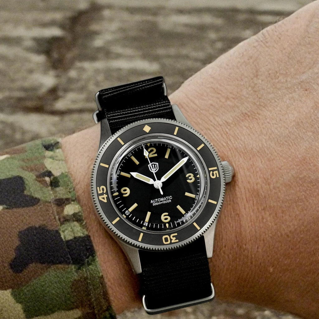 watchdives wd50ti titanium automatic dive watch 300m nh35 men’s mechanical watch sapphire ceramic bezel super luminova c3