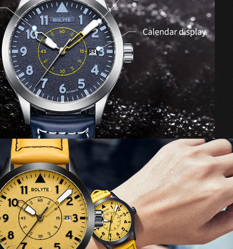 vastara bolyte retro classic design calendar blue belt blue dial 's relogios watch 24 - classic unisex timepiece with