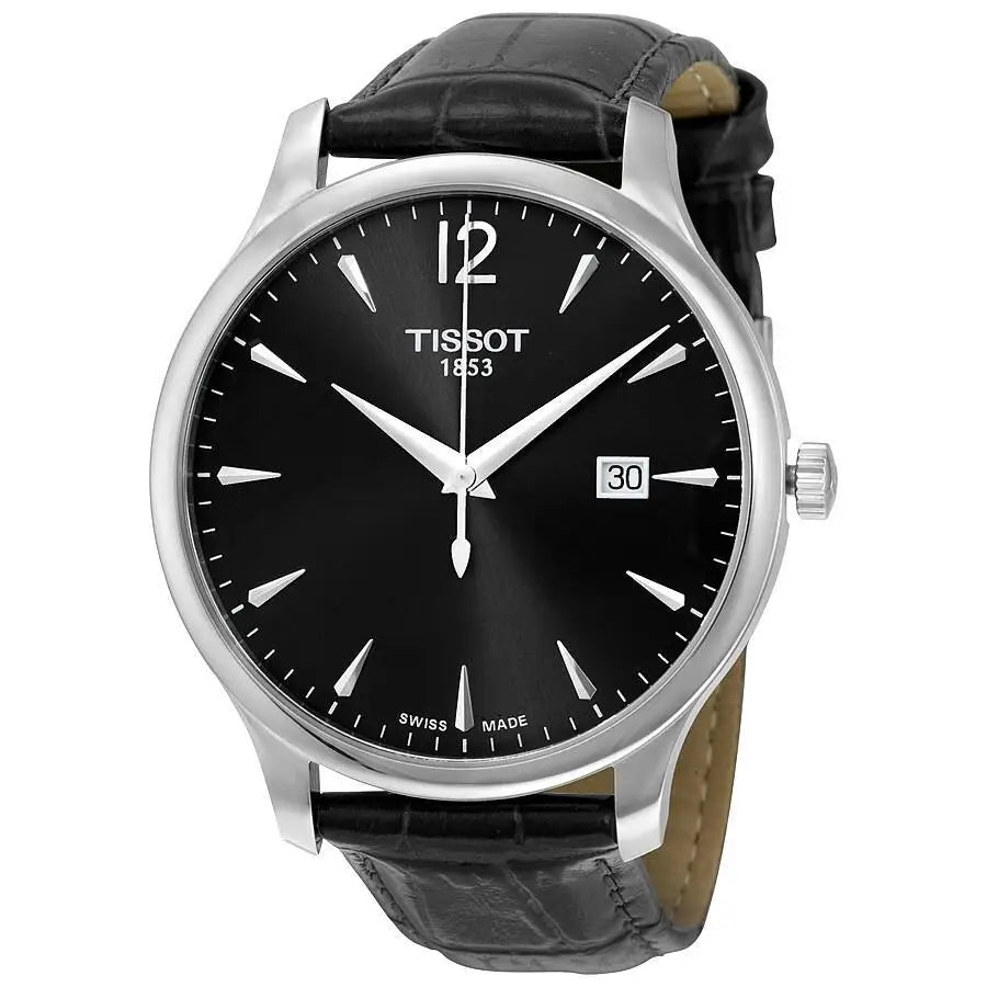 Tissot | Tradition Grey Dial Dark Ladies Watch T - Luxury Watch with precision timepiece