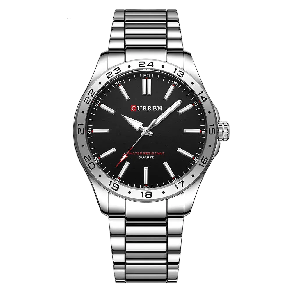 vastara 8452 ultra thin simple hodinky stainless steel for clock relogio masculino watch 26 - classic unisex timepiece with