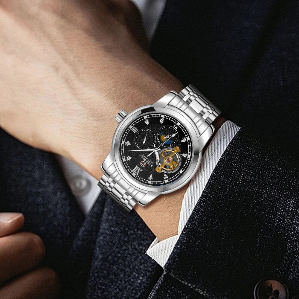 Forsining Men's Fashion Luxury Business Metal - Product Image 4