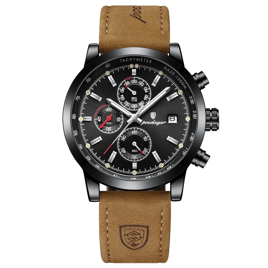 POEDAGAR Luxury Trendy Man Watch Date Waterproof - Product Image 25