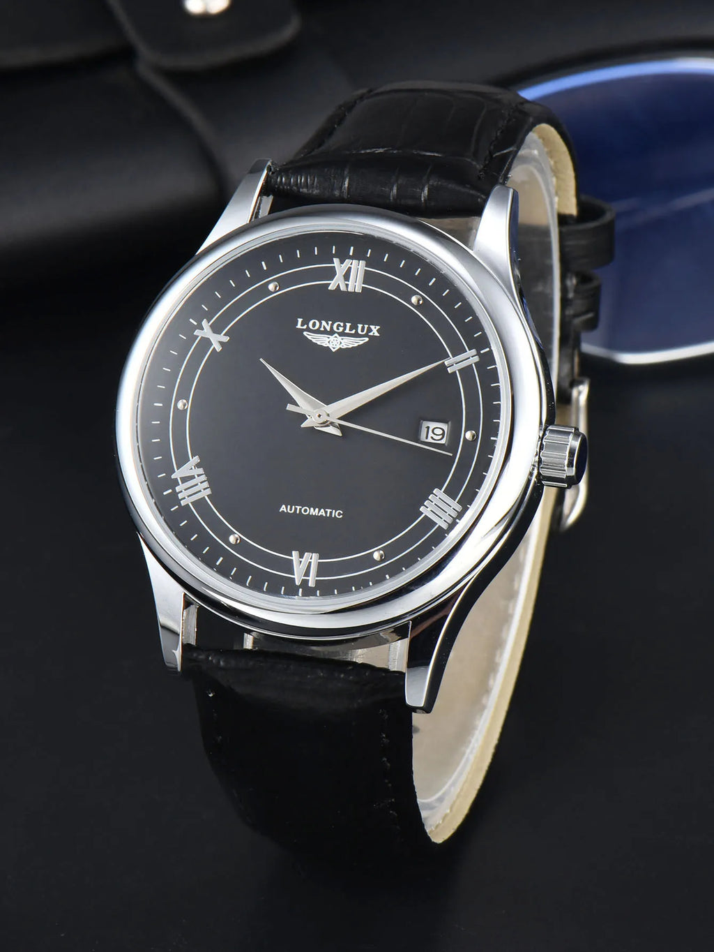 vastara longlux wholesale es simple versatile date leather gift watch 26 - classic unisex timepiece with stainless steel