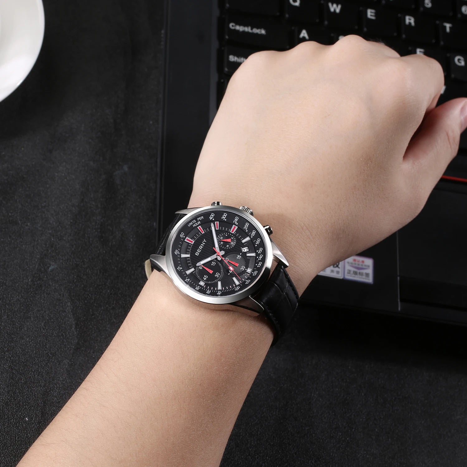 vastara berny 's multifunction chronograph luminous cool sports watch 10 - sports unisex timepiece with chronograph (USA)