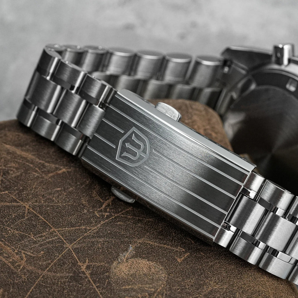 watchdives wd1863 39mm watch vk63 quartz chronograph movement bubble sapphire crystal luminous vintage watches 10bar