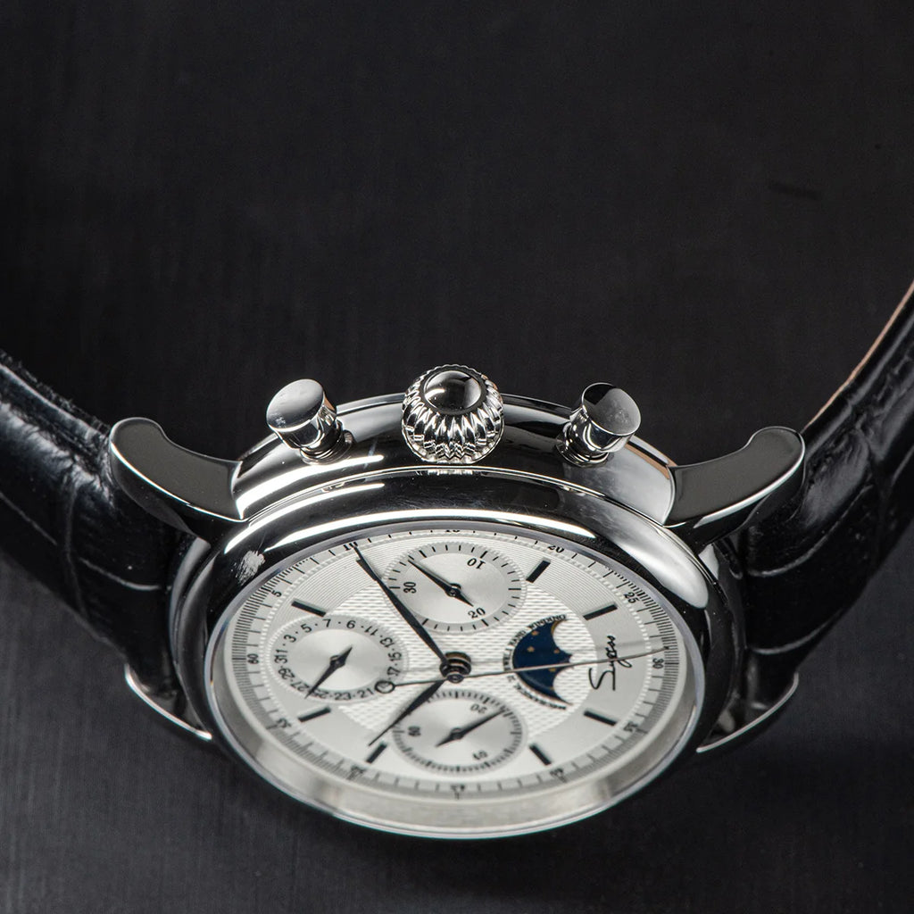 vastara sapphire sugess st1908 swanneck with technology watch 22 - classic unisex timepiece with stainless steel (USA)