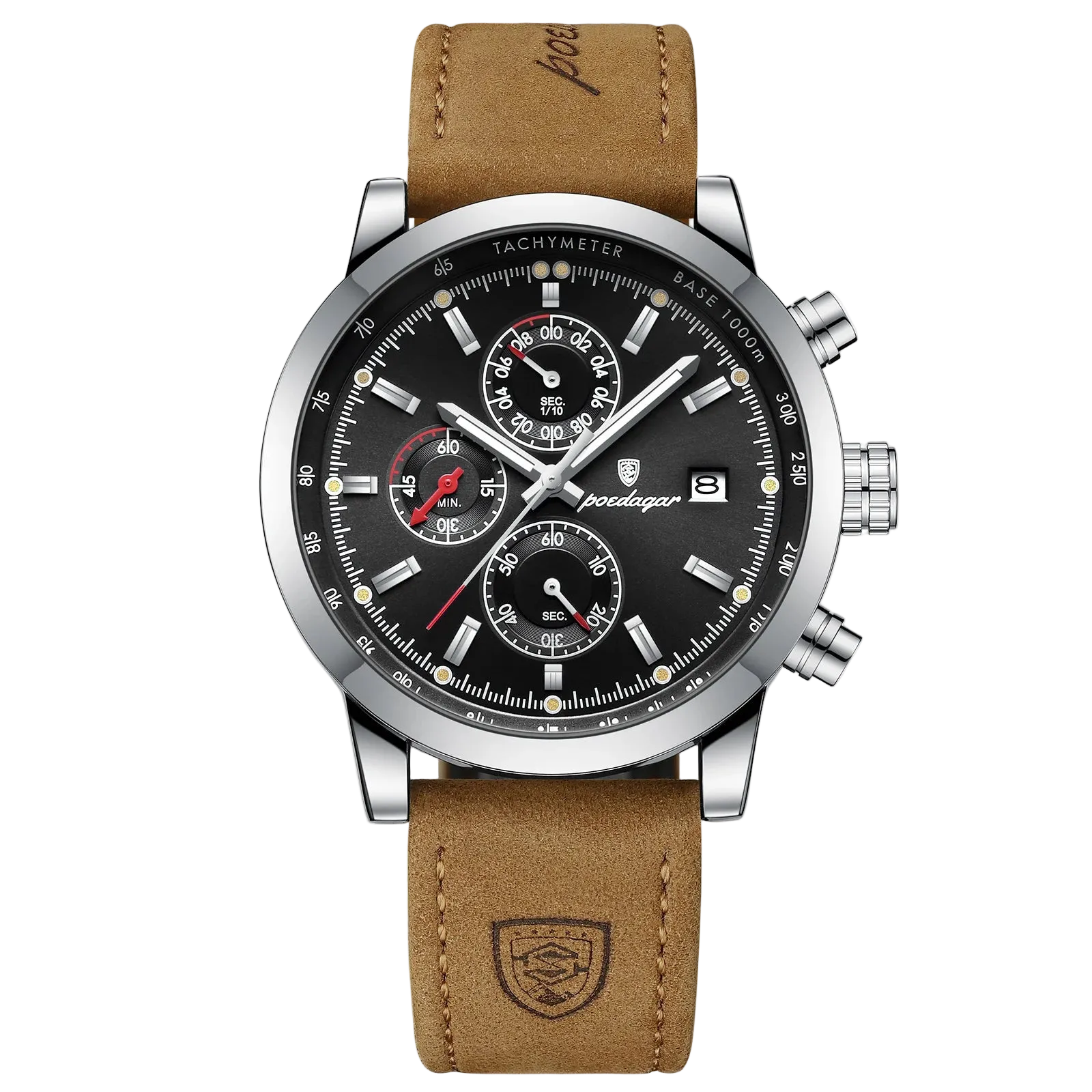 POEDAGAR Luxury Trendy Man Watch Date Waterproof - Product Image 21