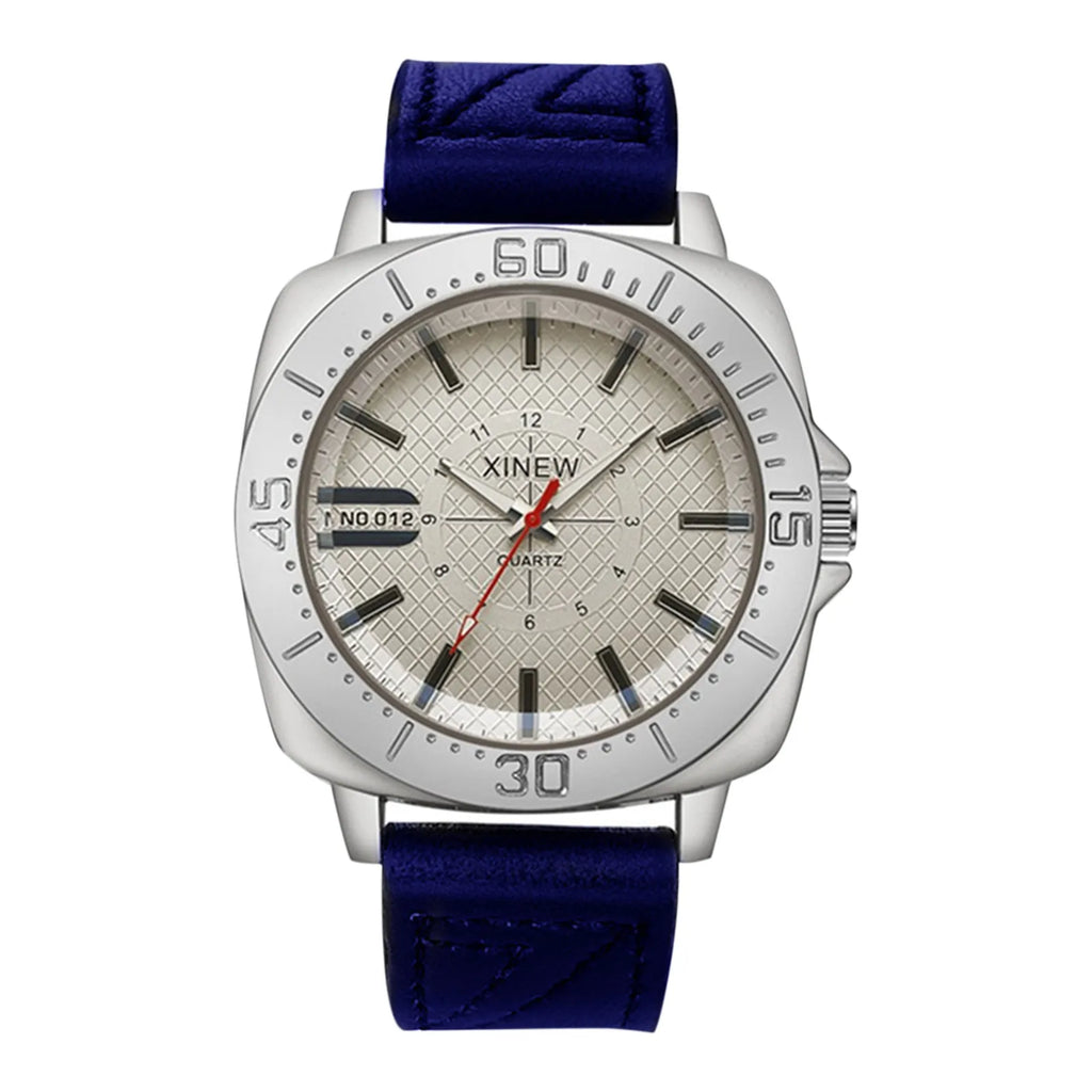 VASTARA vastara hig-end simple business leather band strap glass minimalist round dial versatile daily outgoing unisex