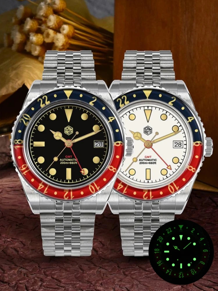 San Martin mm NH GMT Diver's Watch Men Sapphire - Product Image 2
