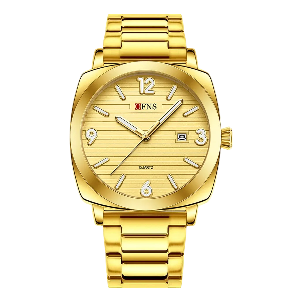 vastara ofns 1618 fashionable 's calendar business casual simple night light watch 25 - casual unisex timepiece with