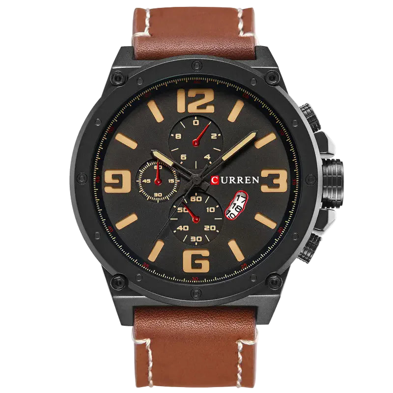 unisex modern watch vastara - curren watch men - daily wear timepiece with neutral dial (USA)