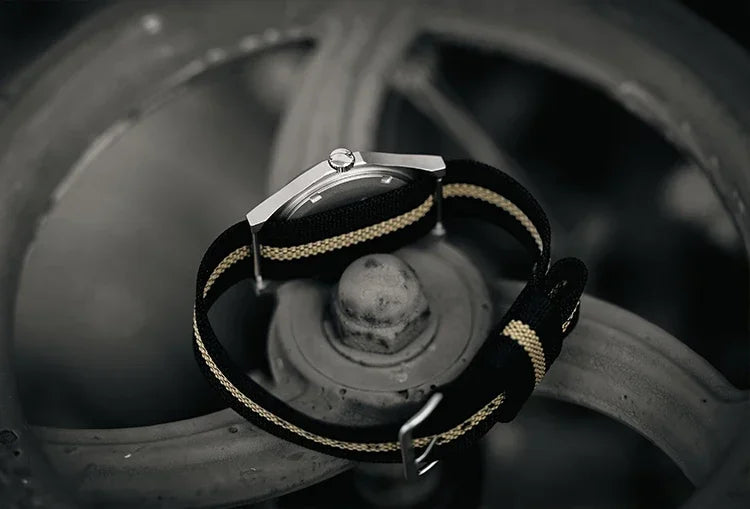 RDUNAE RA Quartz Watch Retro Military L Stainless - Product Image 25