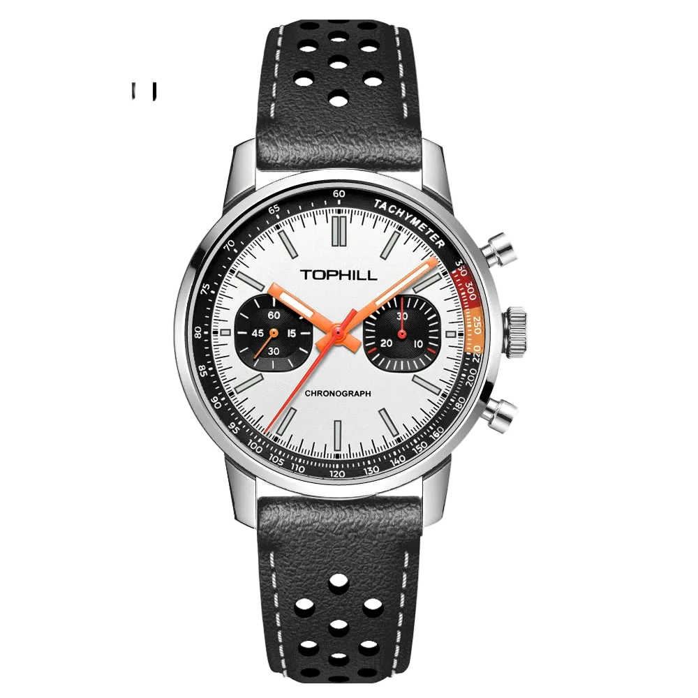TOPHILL Watches Men Chronograph Mechanical - Luxury Watch with precision timepiece