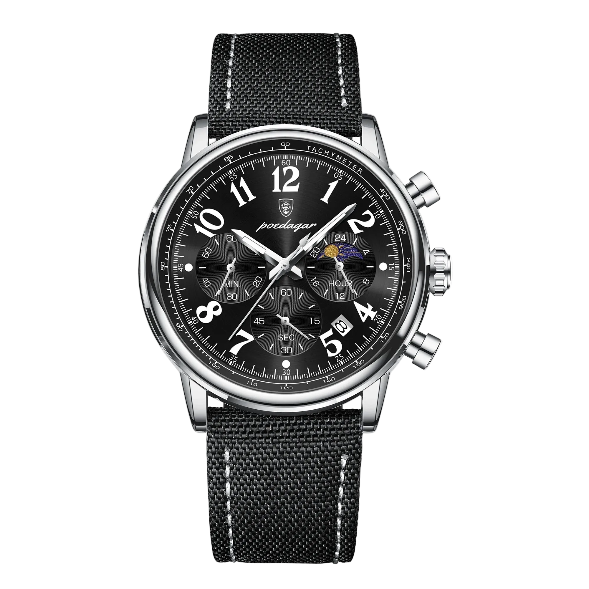 POEDAGAR Luxury Sports Military Men Watch - Product Image 22
