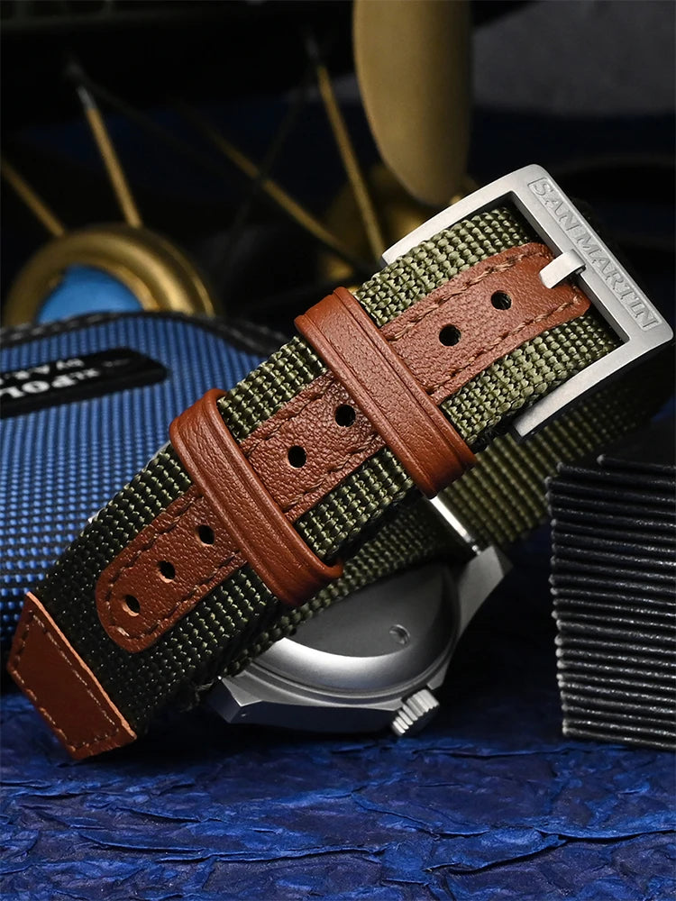 San Martin mm NH Field Automatic Watches Men Wrist - Product Image 4