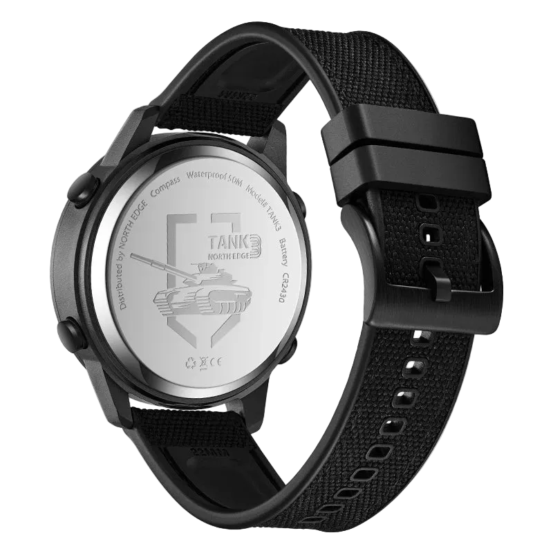 NORTH EDGE TANK Men's Digital Militray Watches - Product Image 2