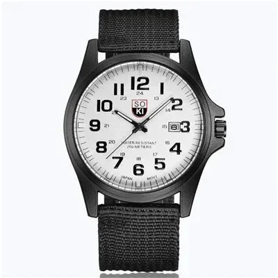 vastara sport casual watch watch 25 - casual unisex timepiece with stainless steel (USA)