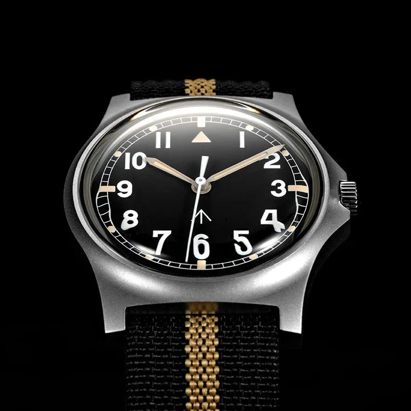 RDUNAE RA Quartz Watch Retro Military L Stainless - Product Image 4